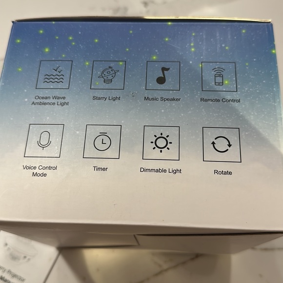 EUC❗️Music Starry Projector - Remote Night Light Projector - Picture 4 of 7